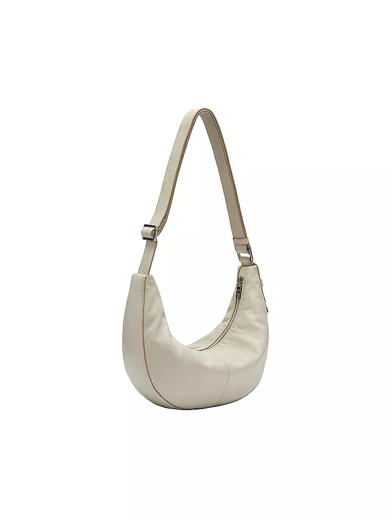 LIEBESKIND BERLIN | Ledertasche - Hobo Bag MOON Small | beige