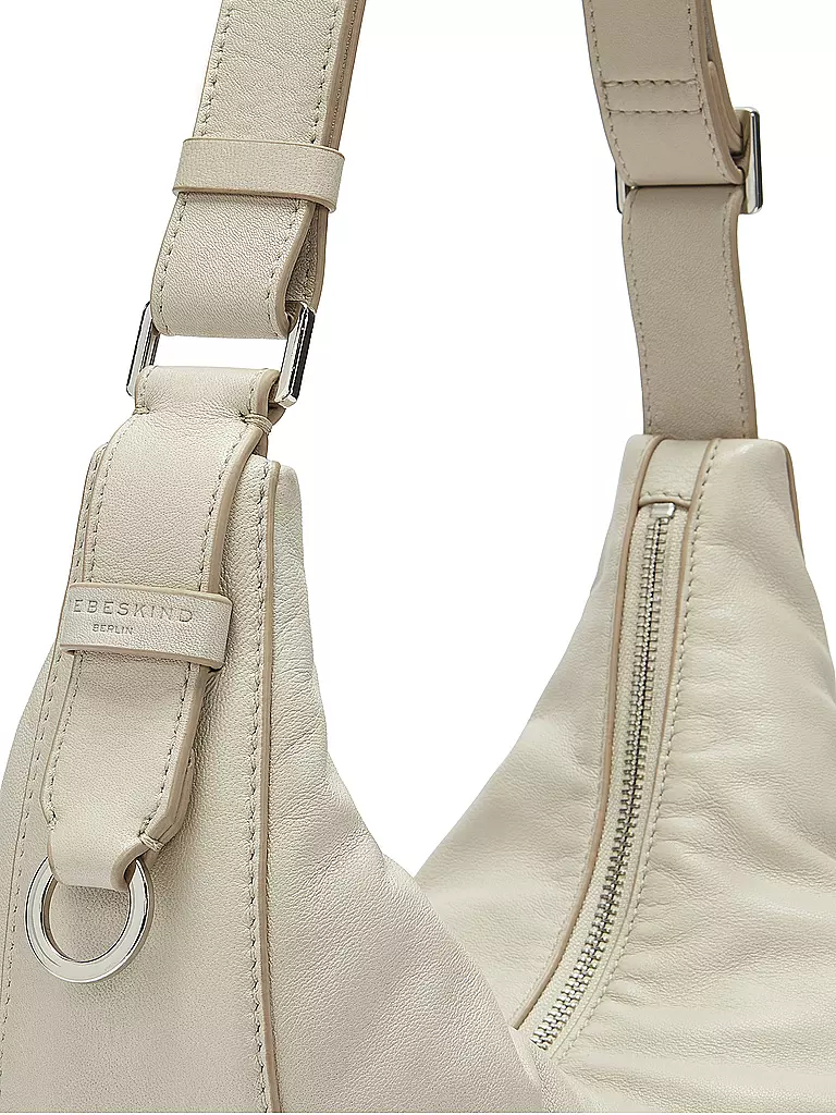 LIEBESKIND BERLIN | Ledertasche - Hobo Bag MOON Small | beige