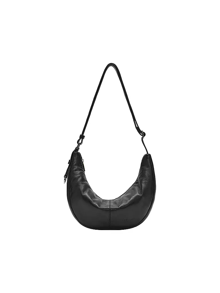 LIEBESKIND BERLIN | Ledertasche - Hobo Bag MOON Small | beige