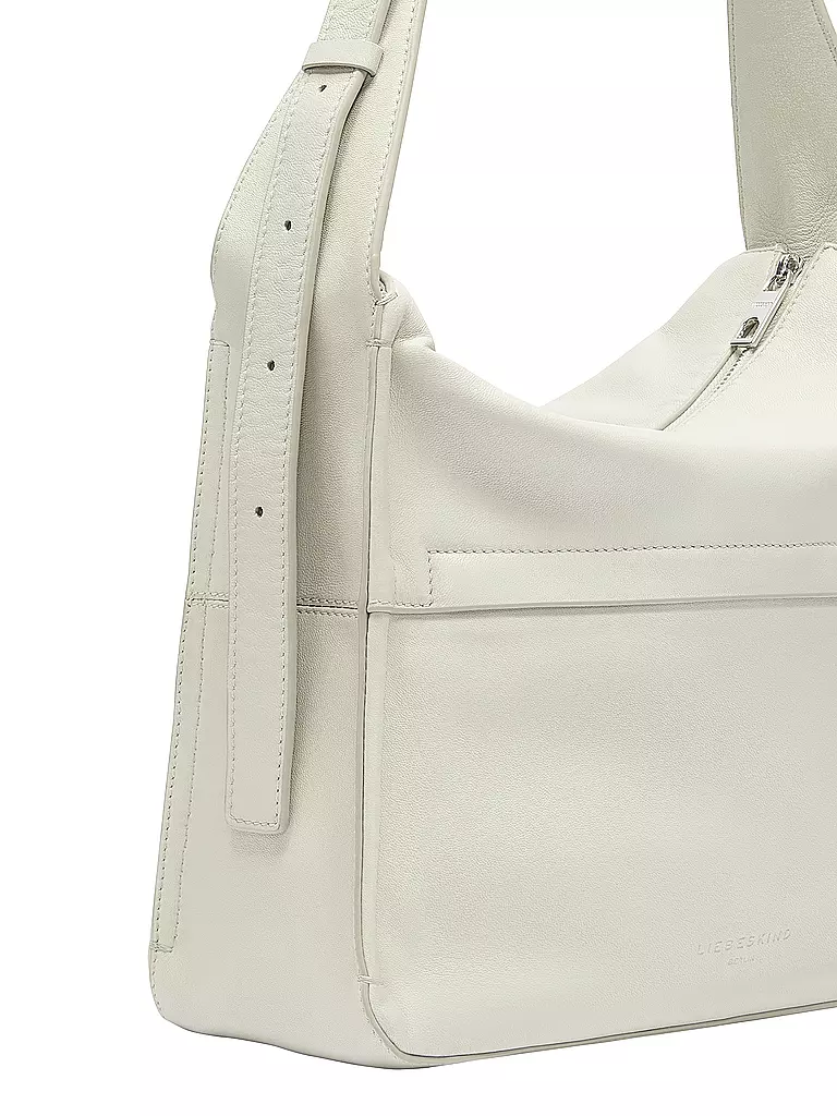 LIEBESKIND BERLIN | Ledertasche - Hobo Bag SKY Medium | hellblau