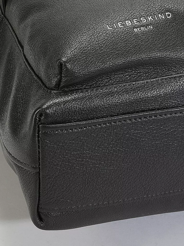 LIEBESKIND BERLIN | Ledertasche - Hobo Bag | schwarz