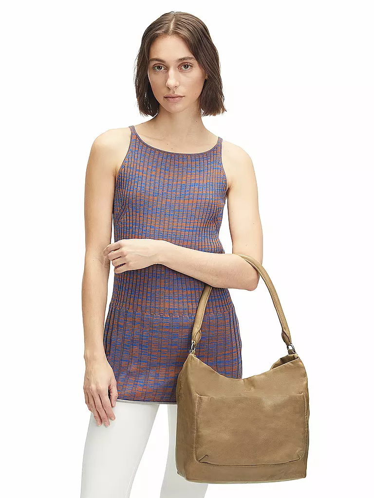 LIEBESKIND BERLIN | Ledertasche - Hobo Bag | camel