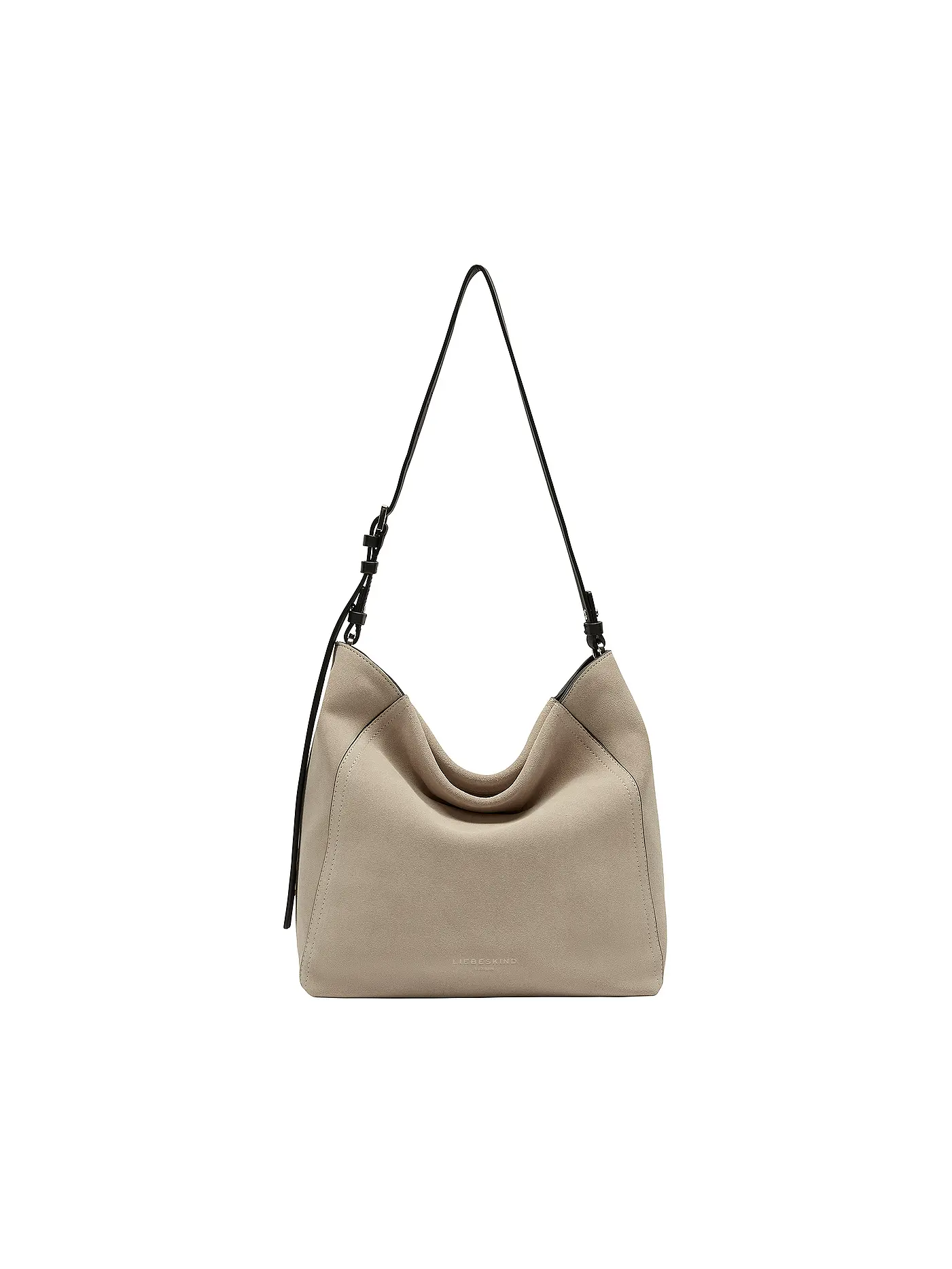LIEBESKIND BERLIN | Ledertasche - Hobo CHUDY Medium  | grau