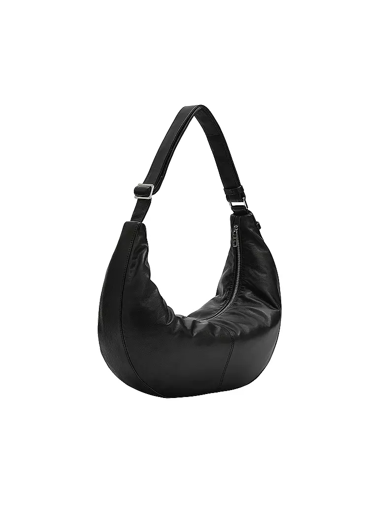 LIEBESKIND BERLIN | Ledertasche - Hobo MOON Medium | creme