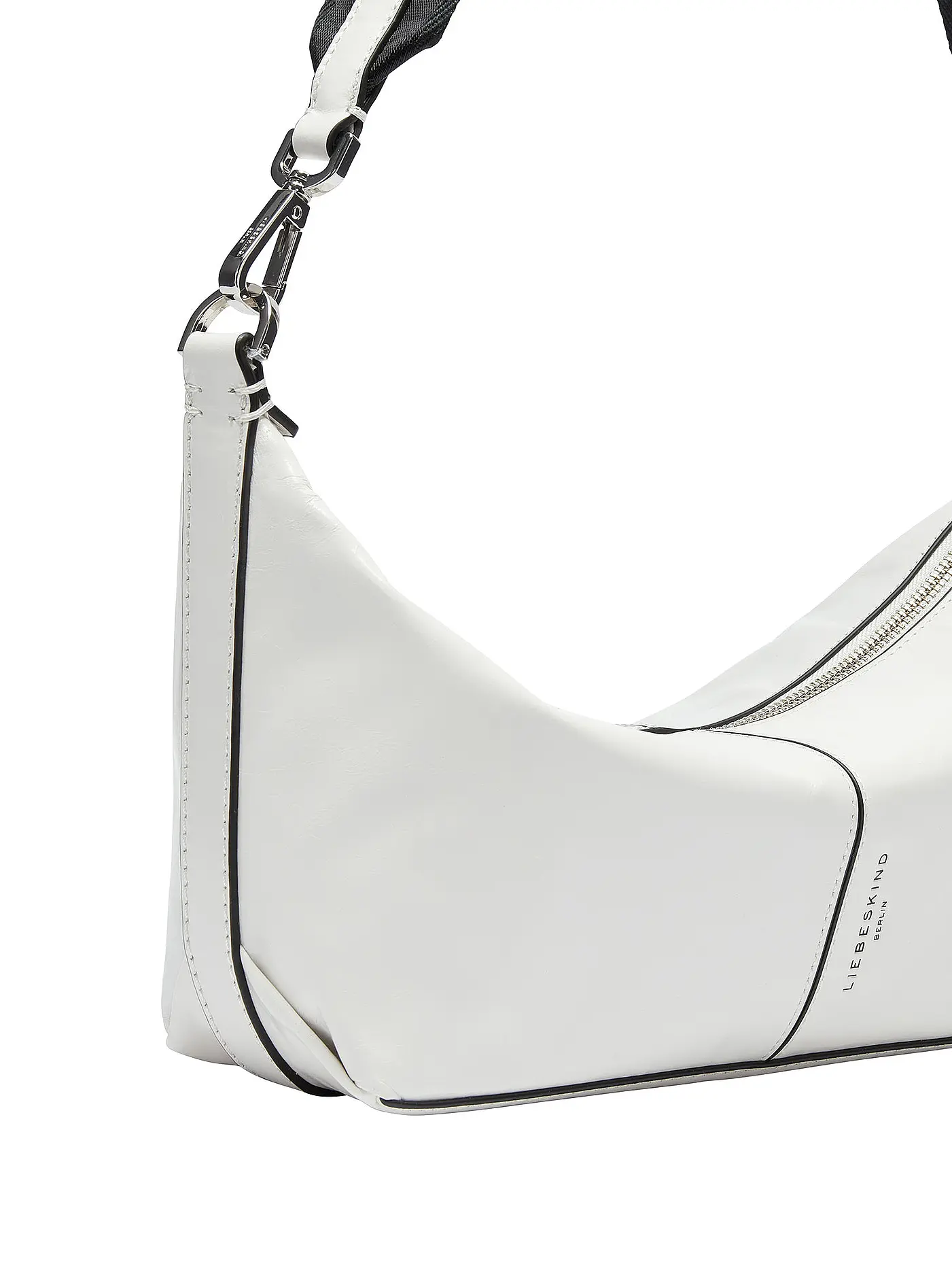 LIEBESKIND BERLIN | Ledertasche - Hobo PARIS Small | weiss