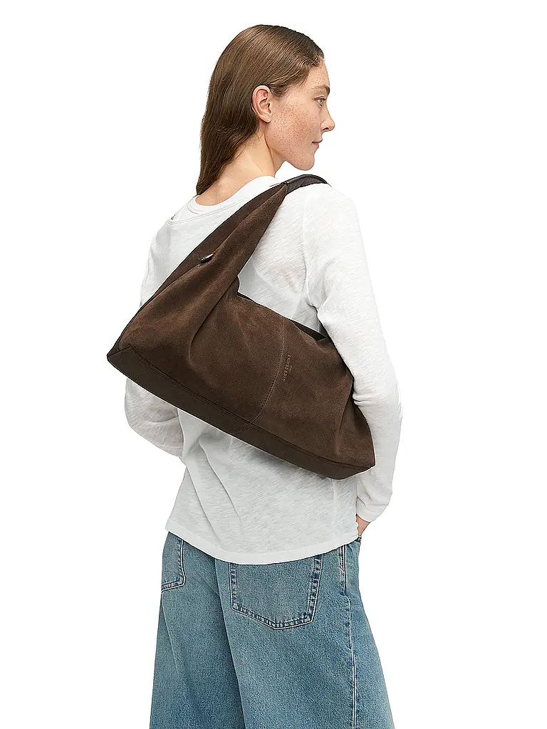 LIEBESKIND BERLIN | Ledertasche - Hobo SATCHEL  | braun