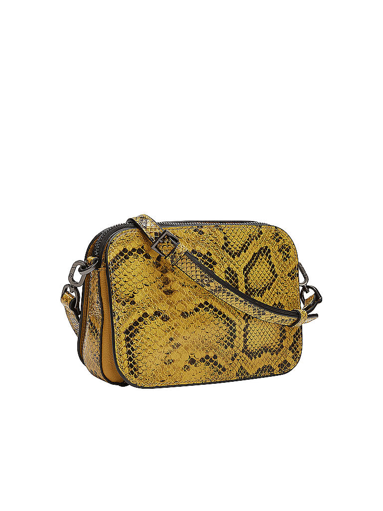 LIEBESKIND BERLIN | Ledertasche - Minibag Luka Snake S | gelb