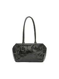 LIEBESKIND BERLIN | Ledertasche - Schultertasche LACK Small | schwarz