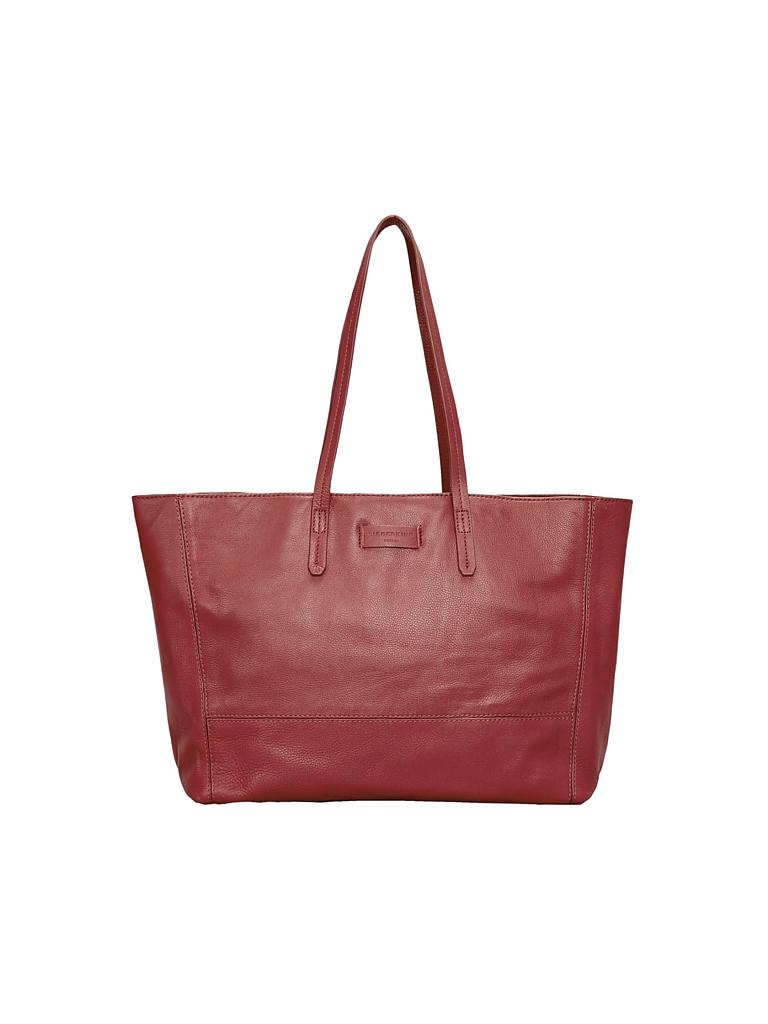 LIEBESKIND BERLIN Ledertasche - Shopper Essential rot