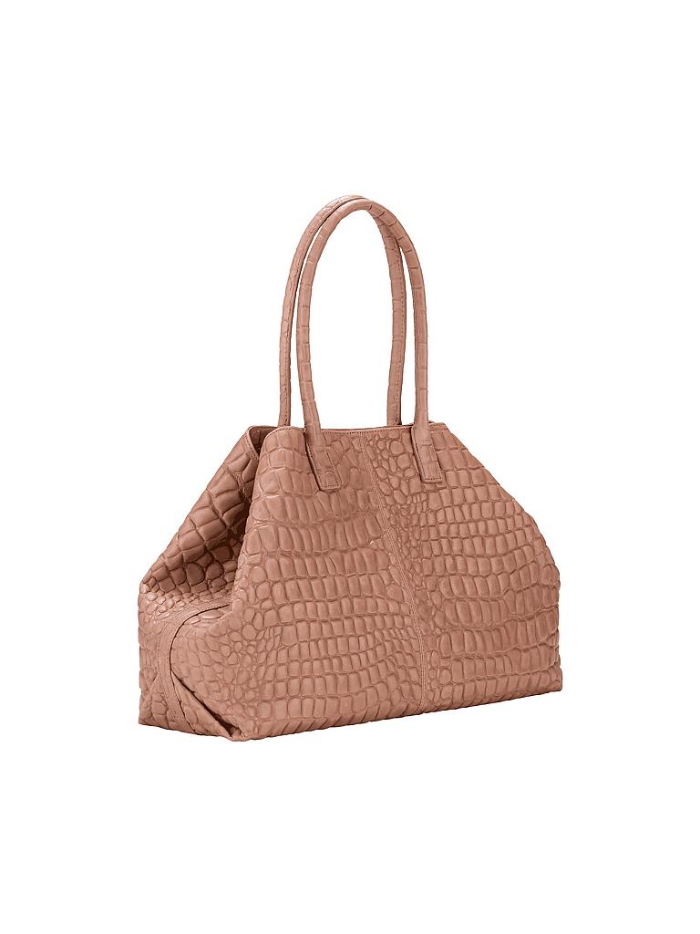 LIEBESKIND BERLIN | Ledertasche - Shopper "Malibu Chelsea Shopper L" | rosa