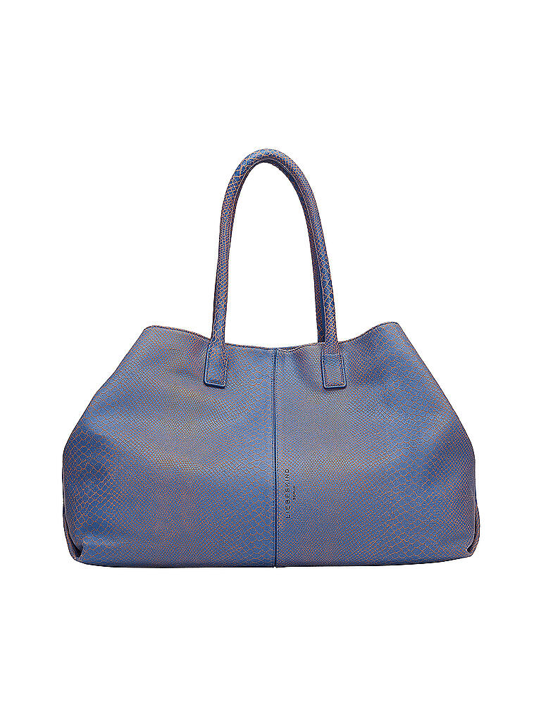 LIEBESKIND BERLIN | Ledertasche - Shopper Chelsea L  | blau