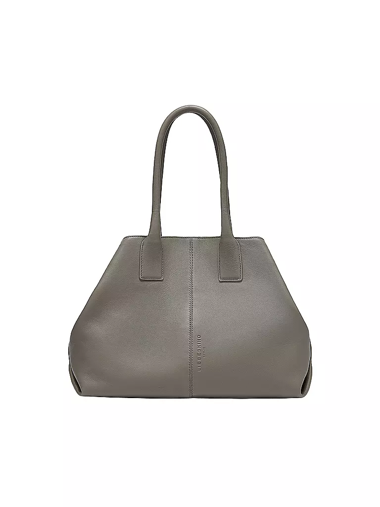 LIEBESKIND BERLIN | Ledertasche - Shopper CHELSEA Medium | grau