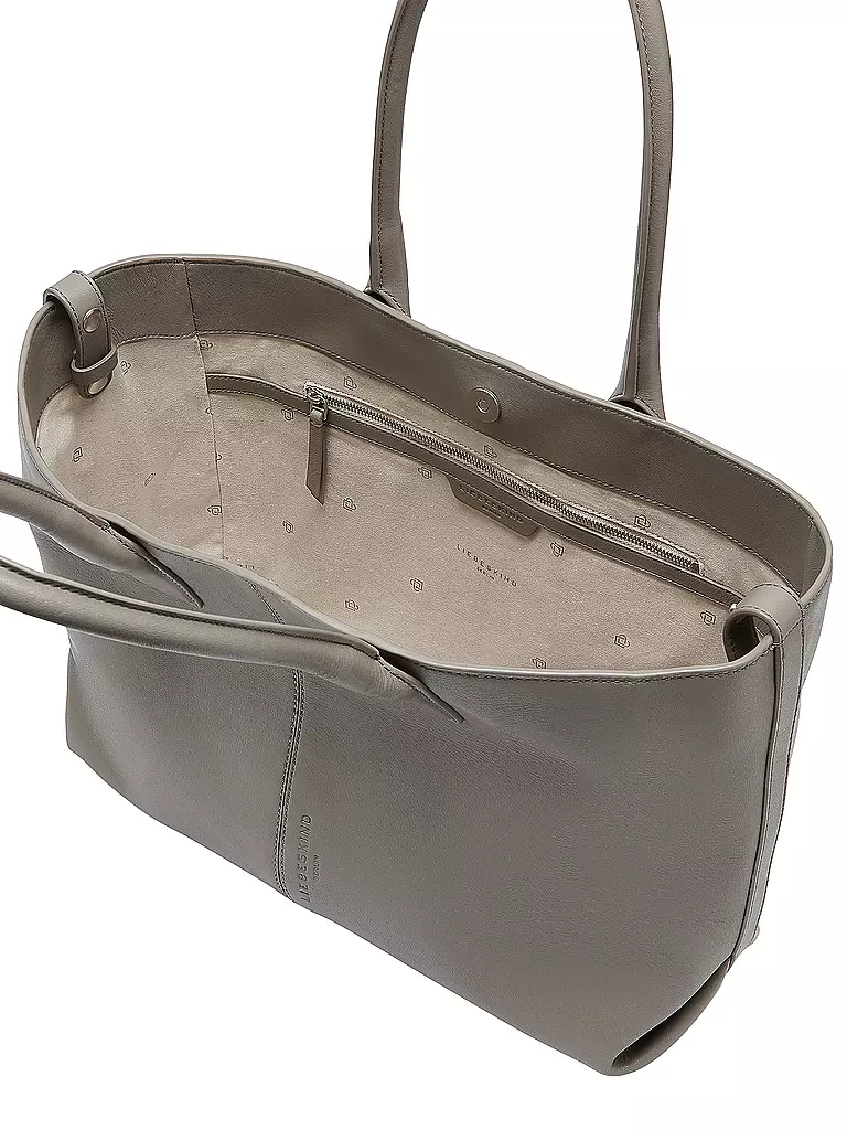 LIEBESKIND BERLIN | Ledertasche - Shopper CHELSEA Medium | grau