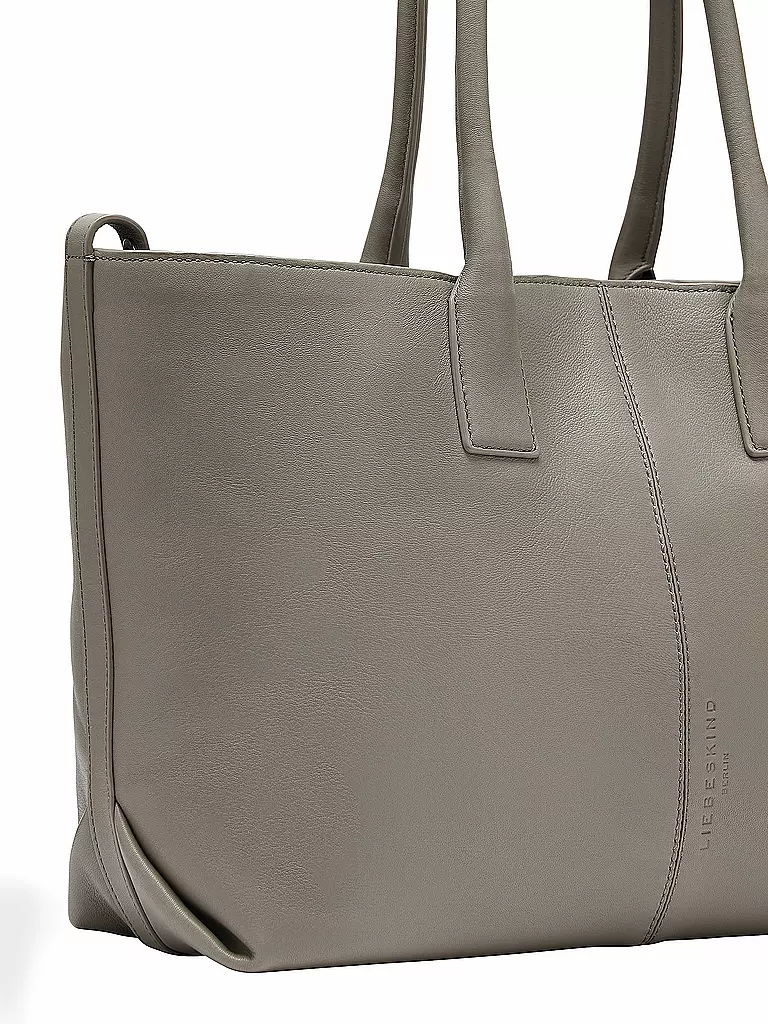 LIEBESKIND BERLIN | Ledertasche - Shopper CHELSEA Medium | grau