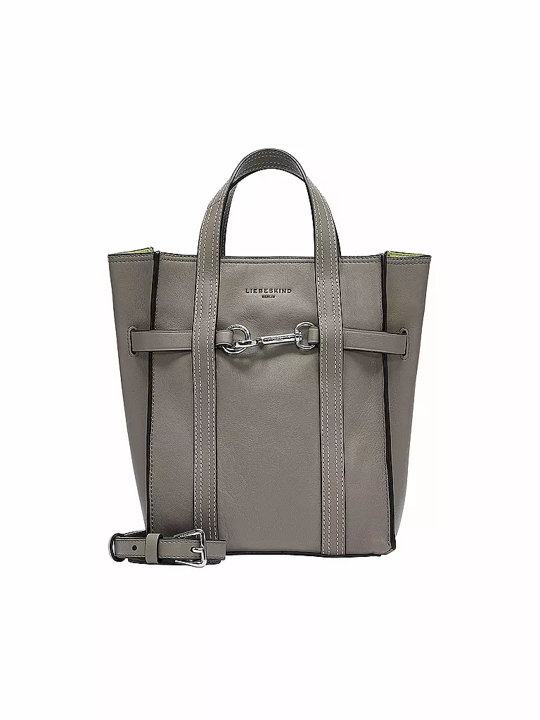 LIEBESKIND BERLIN | Ledertasche - Shopper MARA Small | grau