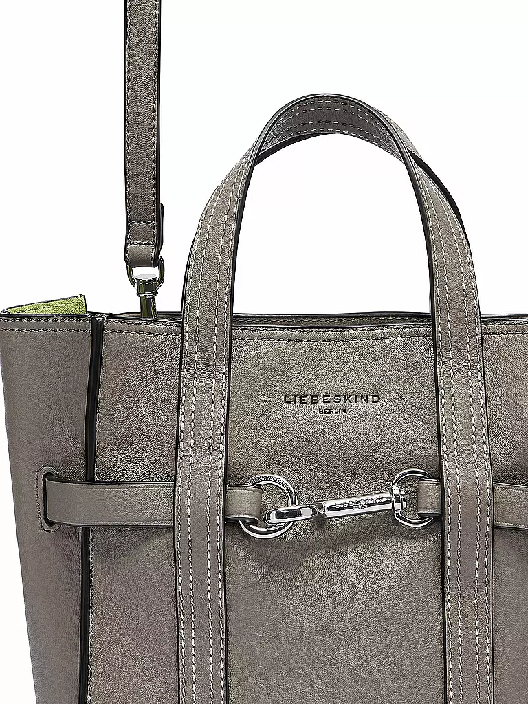 LIEBESKIND BERLIN | Ledertasche - Shopper MARA Small | grau