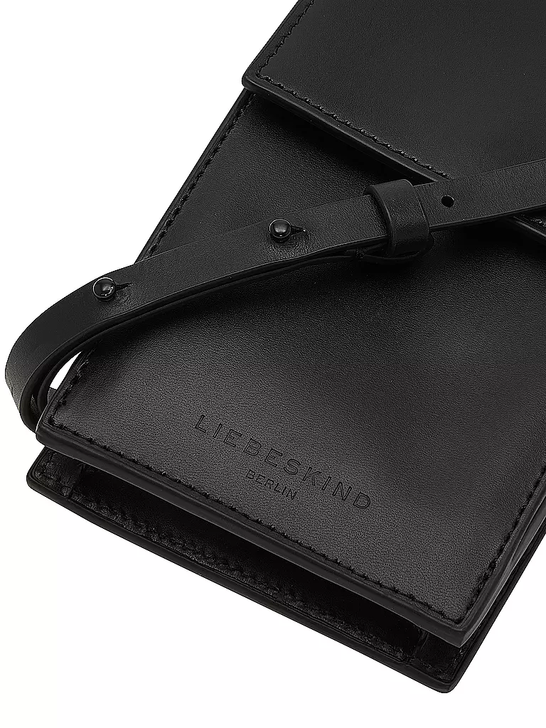LIEBESKIND BERLIN | Ledertasche - Smartphone Bag | schwarz