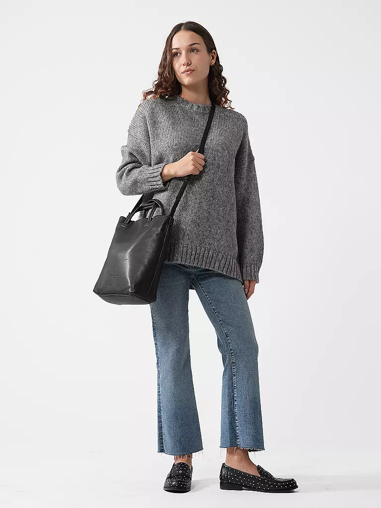 LIEBESKIND BERLIN | Ledertasche - Tote Bag HERA TOTE Medium  | schwarz