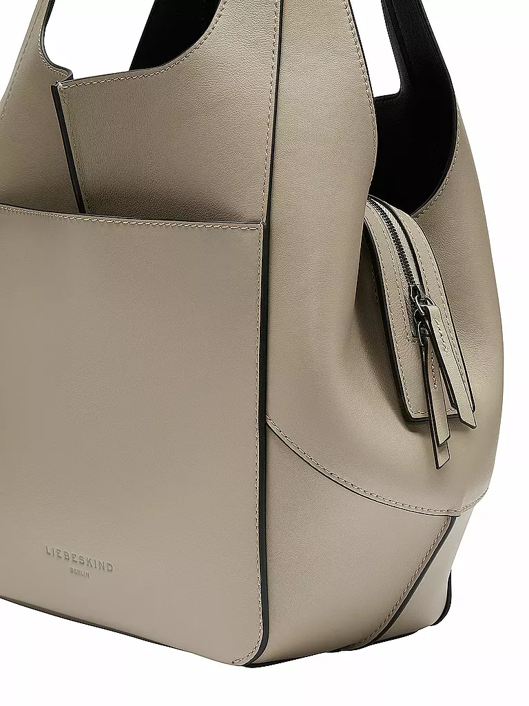 LIEBESKIND BERLIN | Ledertasche - Tote Bag LILLY Medium | schwarz