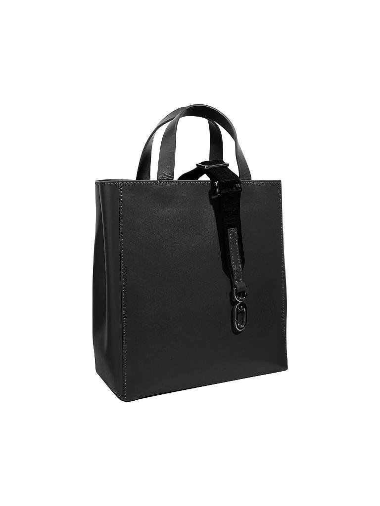 LIEBESKIND BERLIN | Ledertasche - Tote Bag PAPER BAG S | schwarz