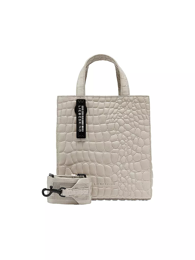 LIEBESKIND BERLIN | Ledertasche - Tote Bag PAPER BAG Small | grau