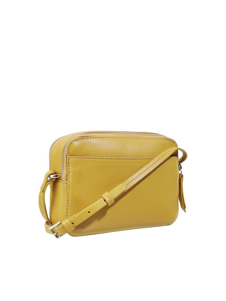 LIEBESKIND BERLIN | Ledertasche - Umhängetasche "Essential" | gelb