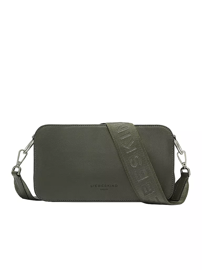 LIEBESKIND BERLIN | Ledertasche - Umhängetasche CLARICE Medium | olive