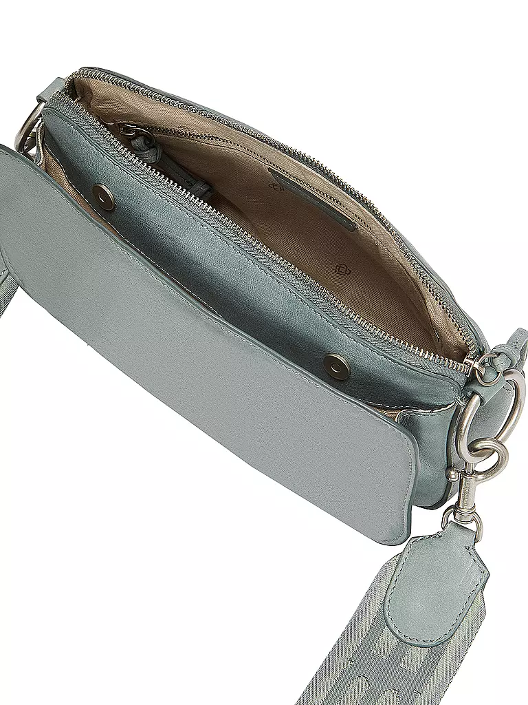 LIEBESKIND BERLIN | Ledertasche - Umhängetasche CLARICE Medium | grau