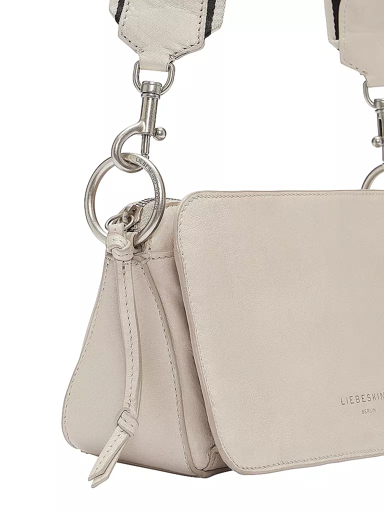 LIEBESKIND BERLIN | Ledertasche - Umhängetasche CLARICE Medium | grau