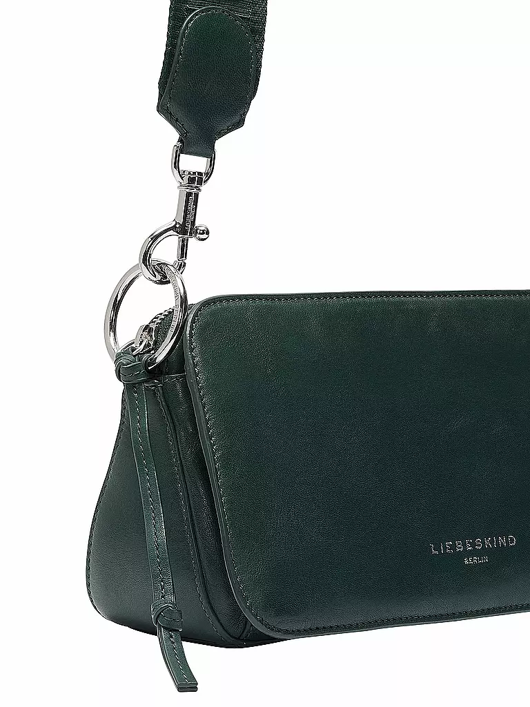 LIEBESKIND BERLIN | Ledertasche - Umhängetasche CLARIE Medium | dunkelgrün