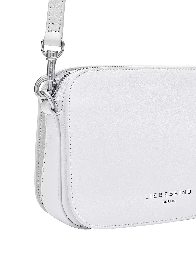 LIEBESKIND BERLIN | Ledertasche - Umhängetasche LUKA Small | weiss