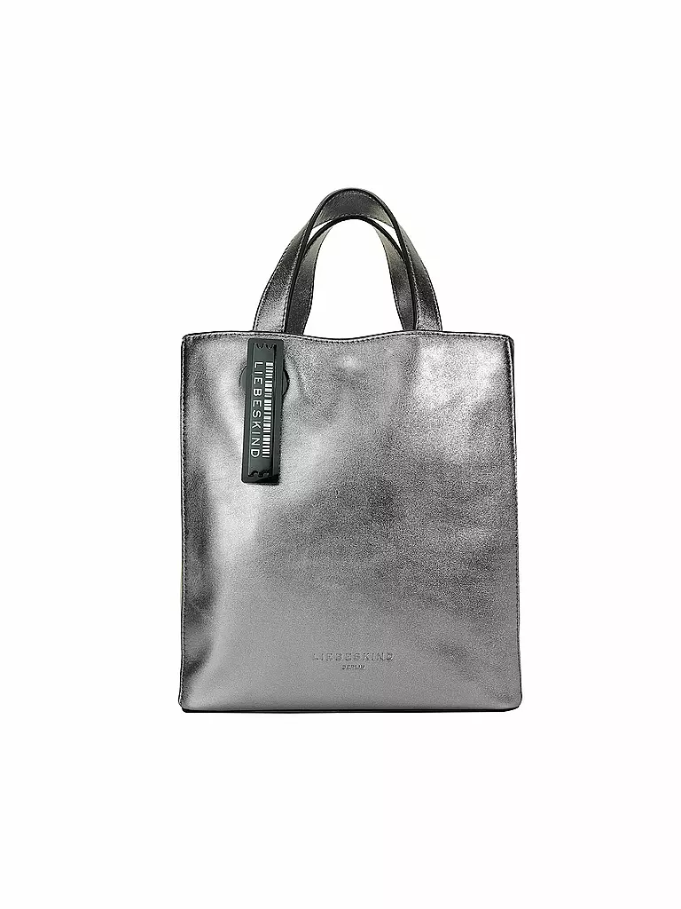 LIEBESKIND BERLIN | Tasche - Tote Bag PAPERBAG Small | silber