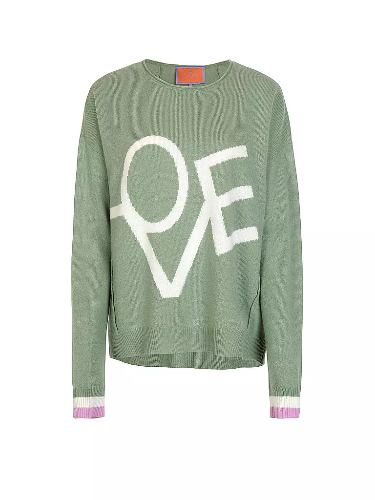 LIEBLINGSSTÜCK | Pullover LOVE | grün