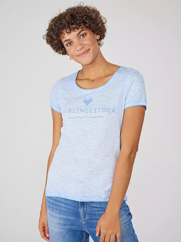 LIEBLINGSSTÜCK | T-Shirt CIA EP | hellblau