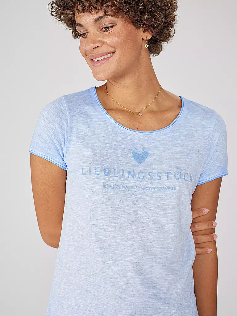 LIEBLINGSSTÜCK | T-Shirt CIA EP | hellblau