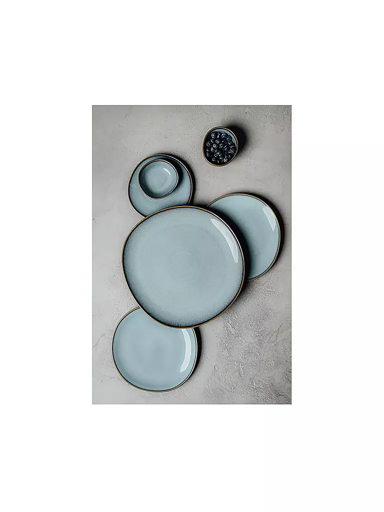 LIKE BY VILLEROY & BOCH | Brotteller 17cm Lave Glace | dunkelgrün
