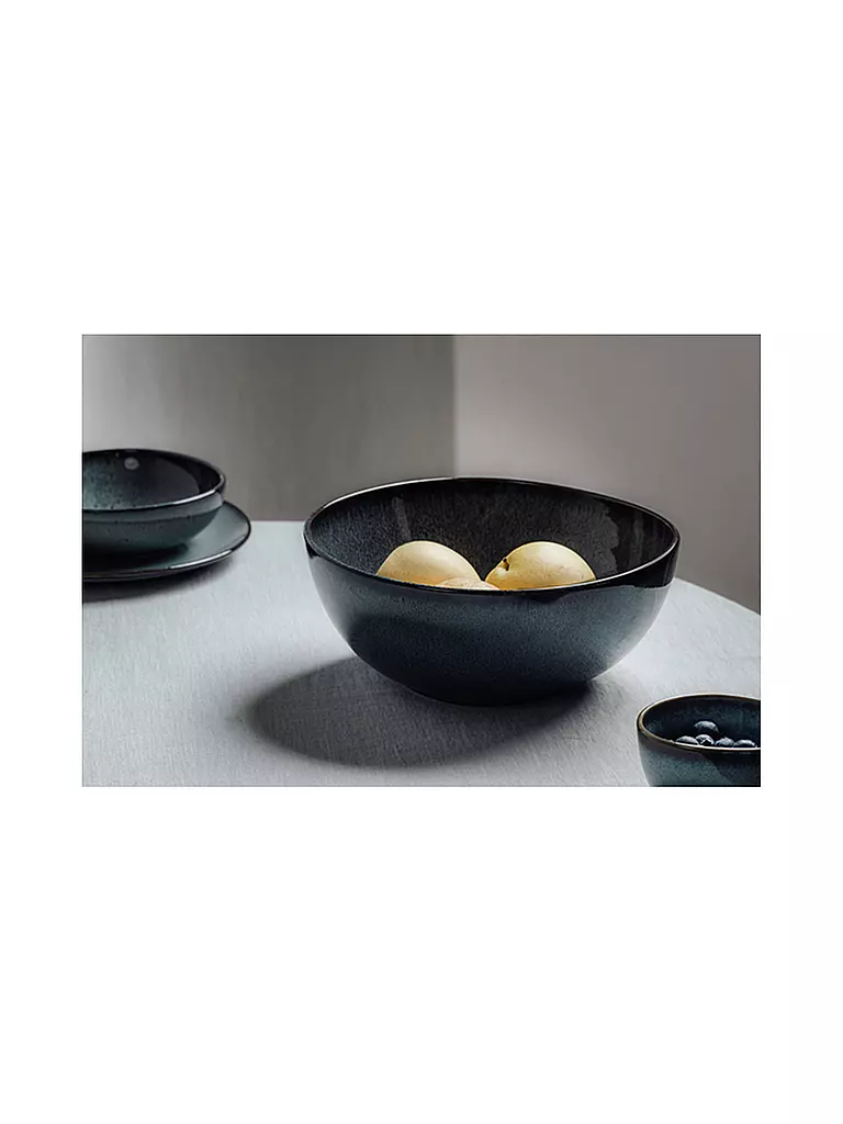 LIKE BY VILLEROY & BOCH | Schüssel rund 25cm Lave Gris | dunkelgrün