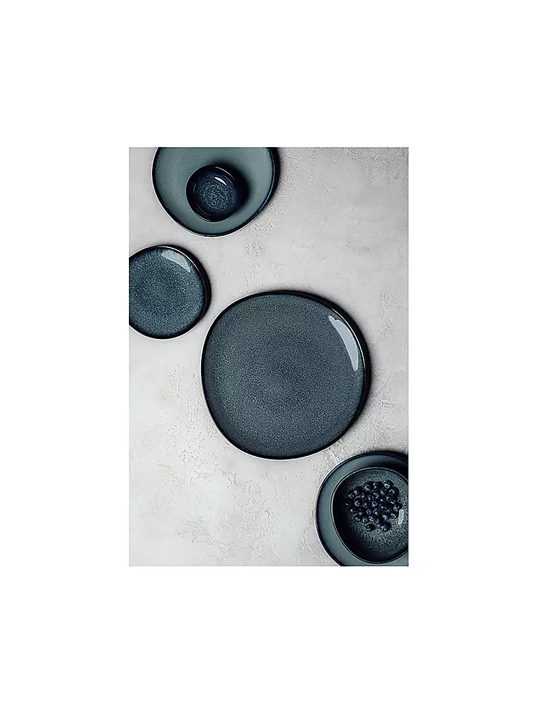 LIKE BY VILLEROY & BOCH | Servierplatte 32cm Lave Gris | dunkelgrün