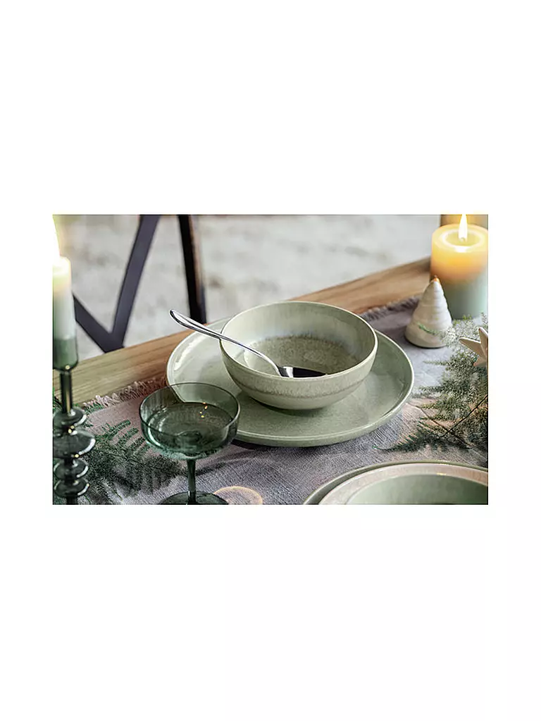 LIKE BY VILLEROY & BOCH | Speiseteller 27cm PERLEMOR Alga | olive