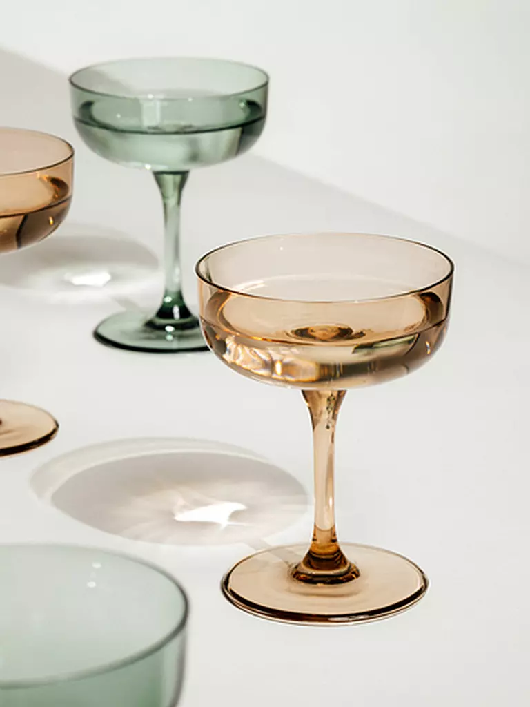 LIKE BY VILLEROY & BOCH | Champagnerglas Set 2tlg LIKE Clay | orange