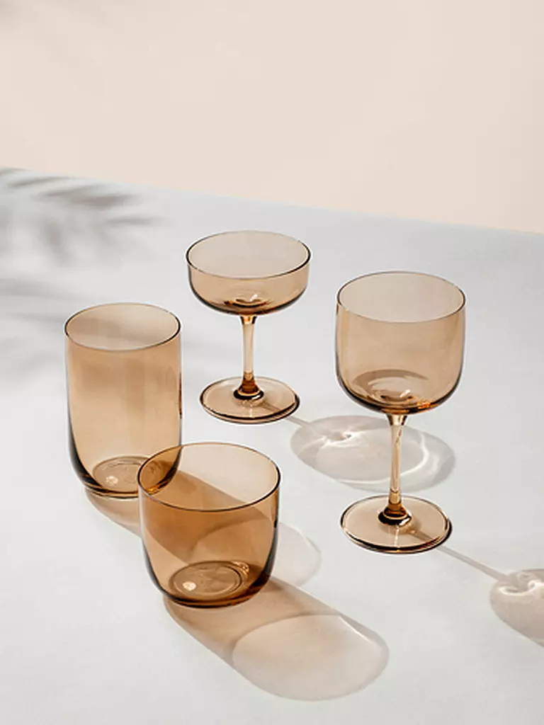 LIKE BY VILLEROY & BOCH | Champagnerglas Set 2tlg LIKE Clay | orange