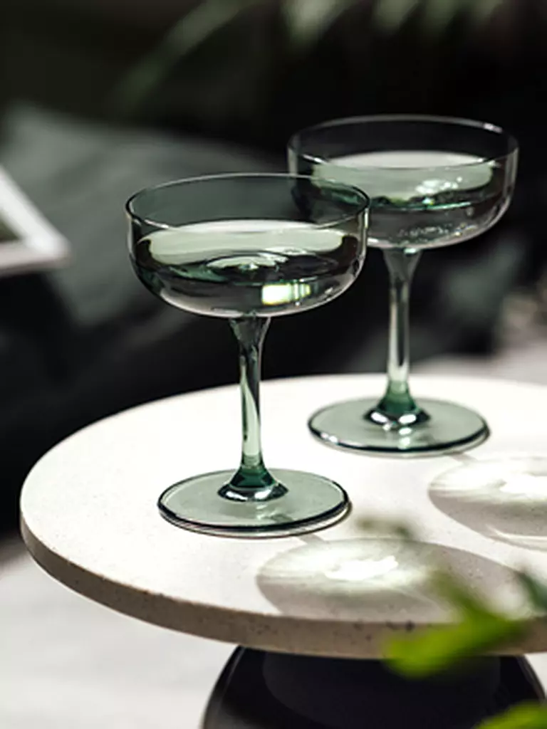 LIKE BY VILLEROY & BOCH | Champagnerschale 2er Set LIKE Sage | grün