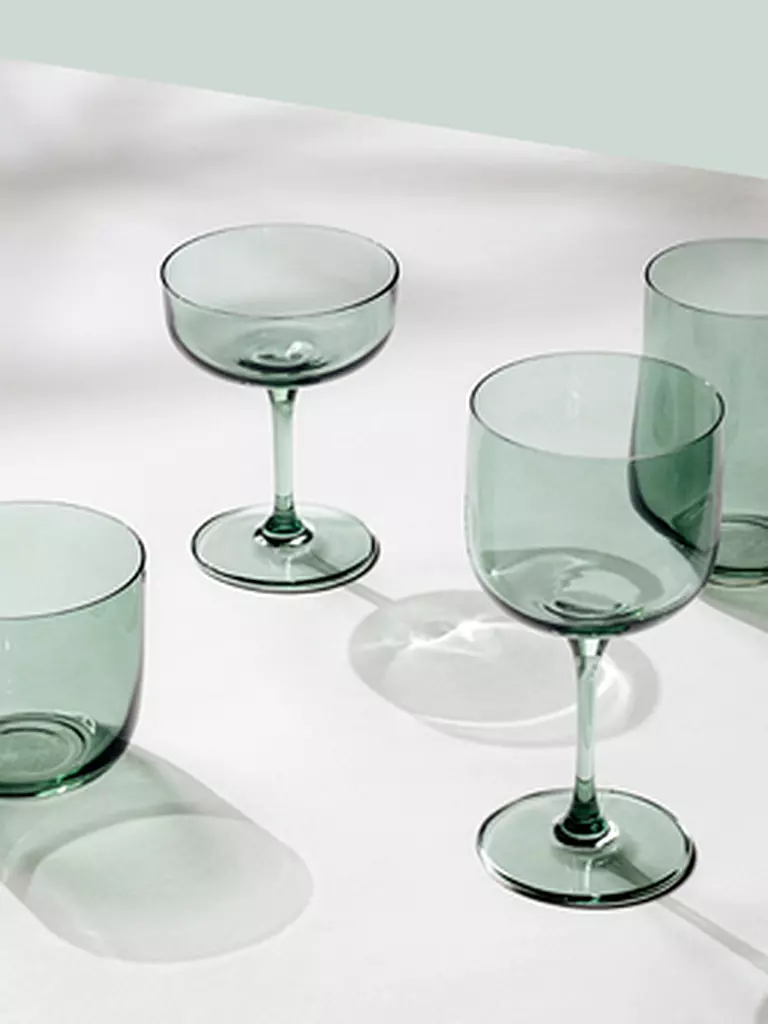 LIKE BY VILLEROY & BOCH | Champagnerschale 2er Set LIKE Sage | grün