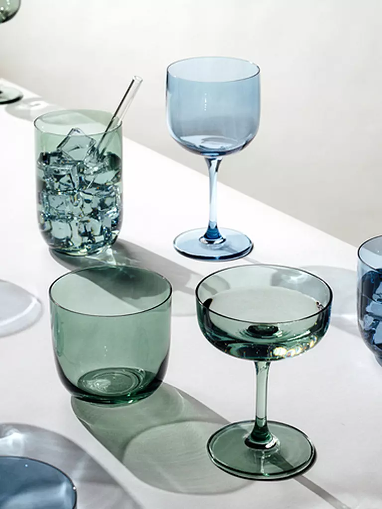 LIKE BY VILLEROY & BOCH | Champagnerschale 2er Set LIKE Sage | grün