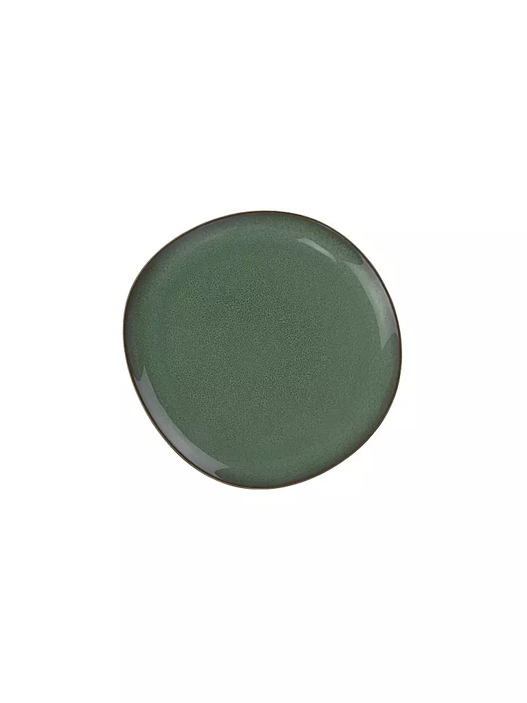 LIKE BY VILLEROY & BOCH | Servierplatte LAVE VERT 32cm | dunkelgrün