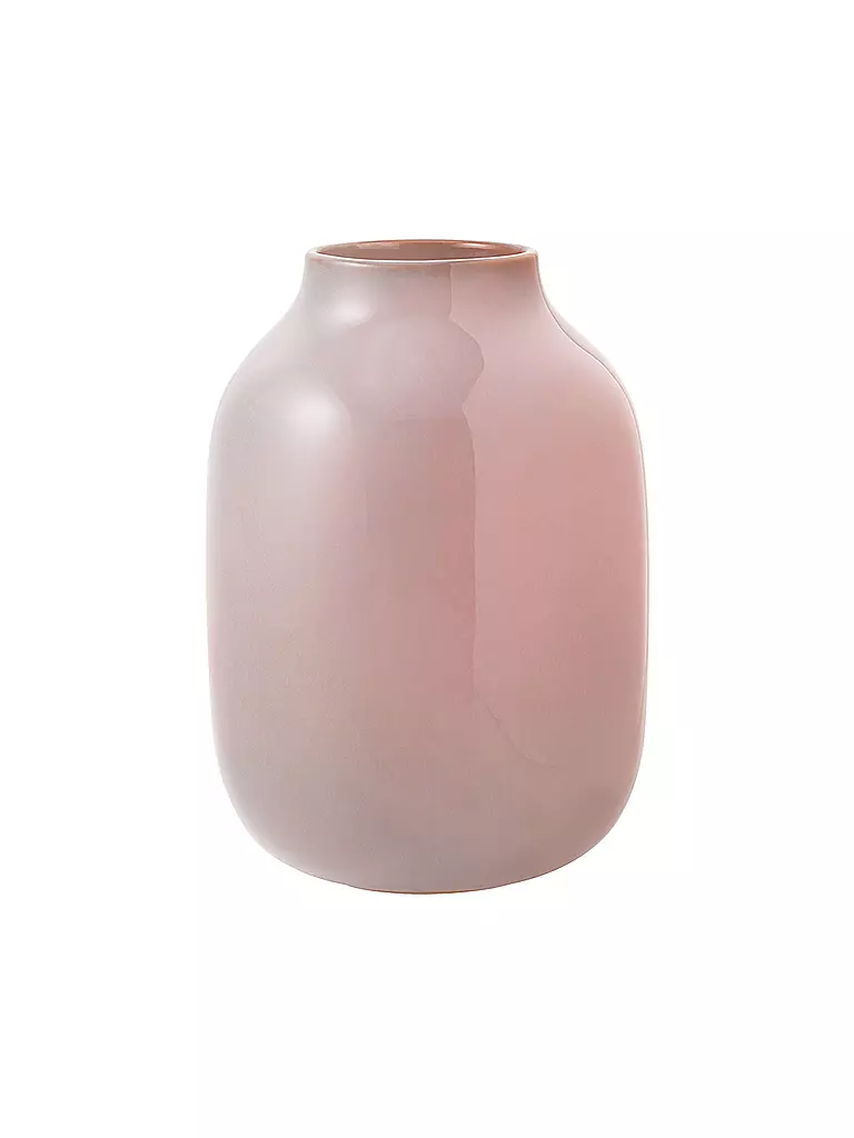 LIKE BY VILLEROY & BOCH | Vase Nek groß 15x15x22cm Perlemor Home | koralle