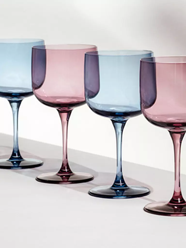Coupes à Champagne Like Grape Villeroy & Boch | Ensemble 2 Pièces 100ml | Verre Coloré Raisin | Cadeau Élégant Fête