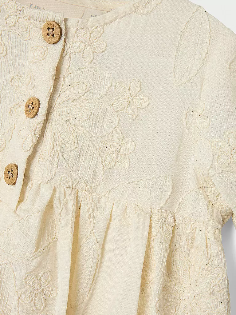 LIL ATELIER | Baby Kleid NBFFUNA | creme