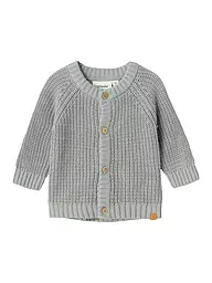 LIL ATELIER | Baby Strickjacke NBNEMLEN | grau