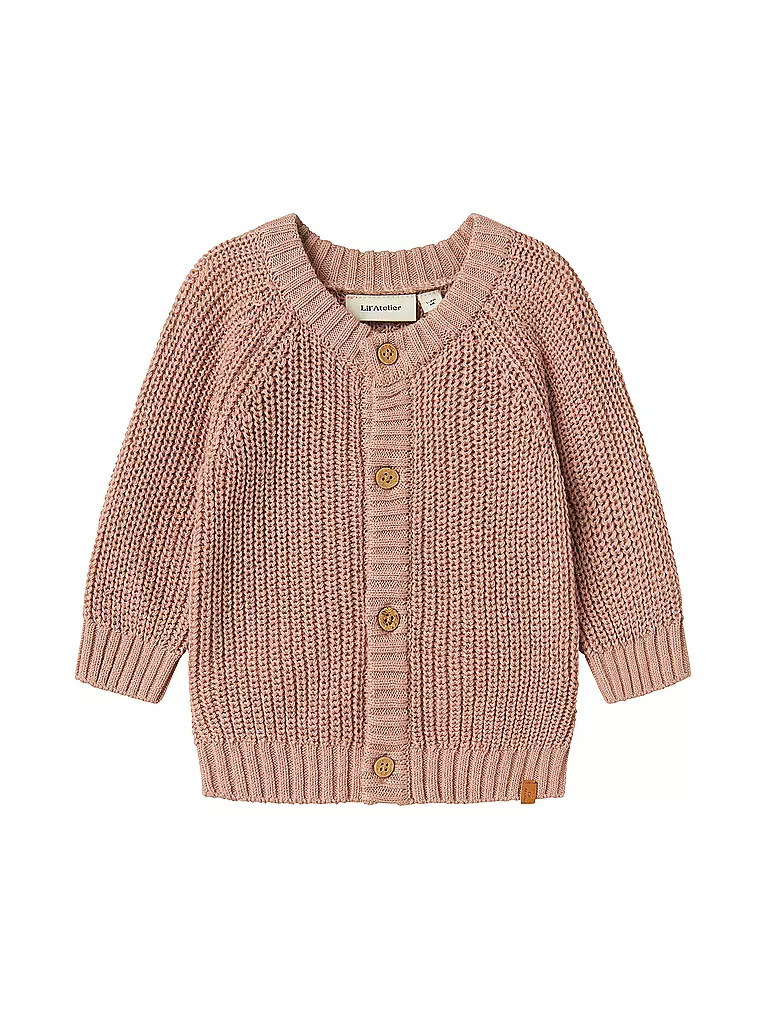 LIL ATELIER | Baby Strickjacke NBNEMLEN | pink